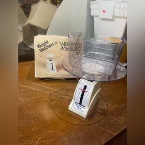 Vintage weight watchers scale